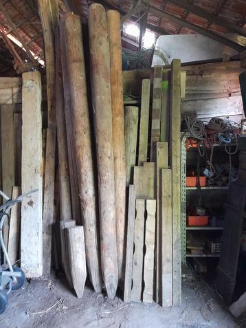 Houten palen, Enlèvement, Neuf, 250 cm ou plus, Poteaux