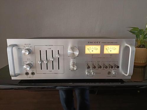 SCOTT A 457 beoordeeld, Audio, Tv en Foto, Versterkers en Ontvangers, Gebruikt, Stereo, 60 tot 120 watt, Overige merken, Ophalen