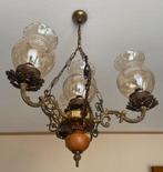 Lustre suspendu ancien 72x45cm, Enlèvement, Utilisé, Métal, Classique/Vintage