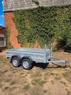 Nieuwe dubbelas aluminium 2m50 x 1m25, Auto diversen, Aanhangers en Bagagewagens, Ophalen, Nieuw