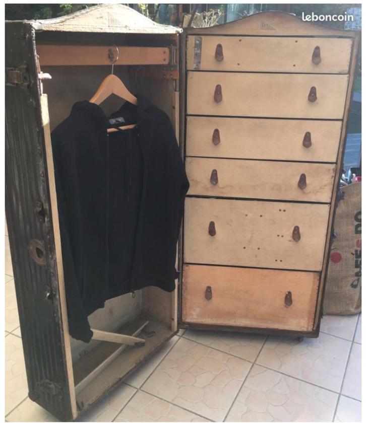 Kofferbak uit 1904, Huis en Inrichting, Woonaccessoires | Overige, Gebruikt, Ophalen