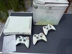 X Box 360 console + 3 controllers, Ophalen of Verzenden, Gebruikt, Met 3 controllers of meer, Xbox One