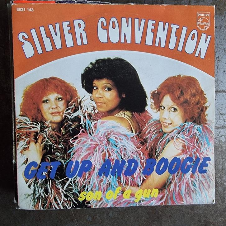 7" Silver Convention - Get up and boogie, CD & DVD, Vinyles Singles, Utilisé, Single, Dance, 7 pouces, Enlèvement ou Envoi