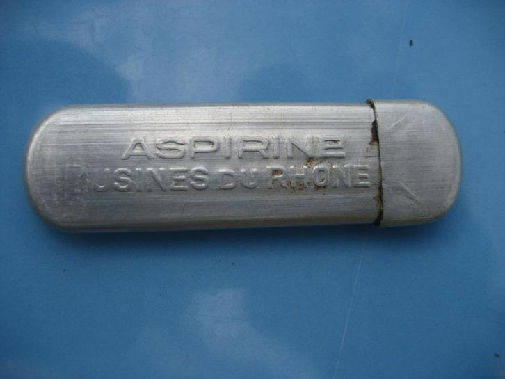 EEN BLIKJE „ASPIRINE” KAN DRAGEN 14/18, Verzamelen, Blikken, Gebruikt, Verzenden