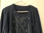 T-shirt bleu marine manches 3/4, Taille 42/44 (L), Enlèvement ou Envoi, Sans marque, Manches longues