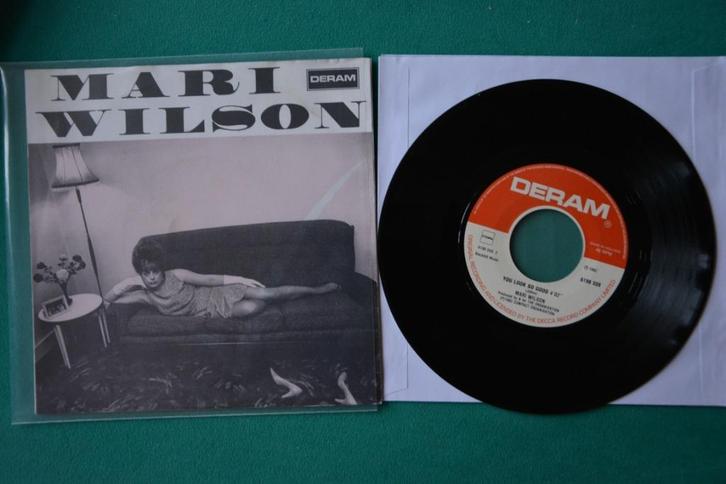 Mari Wilson – Baby It's True - vinyl singel (1), Cd's en Dvd's, Vinyl Singles, Zo goed als nieuw, Single, Pop, 7 inch, Ophalen of Verzenden