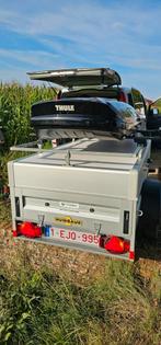 Humbaur bagagewagen 750kg met attest, Comme neuf, Enlèvement ou Envoi