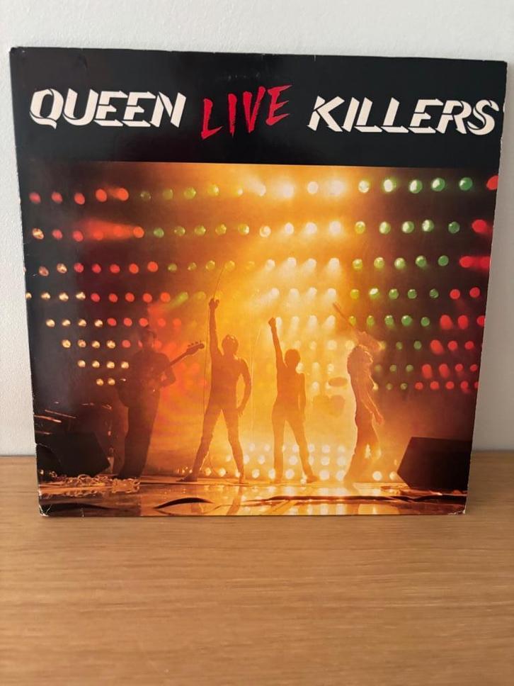 LP - Queen - Live Killers, Cd's en Dvd's, Vinyl | Rock, Zo goed als nieuw, Overige genres, 12 inch, Ophalen of Verzenden