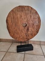 Houten ornament op voet, Huis en Inrichting, Woonaccessoires | Kransen, Ophalen, Zo goed als nieuw