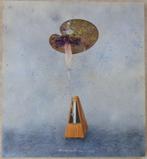 DOMINIQUE AMPE / FIGUUR / ORIGINEEL WERK / 110x100cm PANEEL, Ophalen