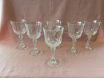 6 supermooie kristallen glazen, Antiek en Kunst, Ophalen of Verzenden