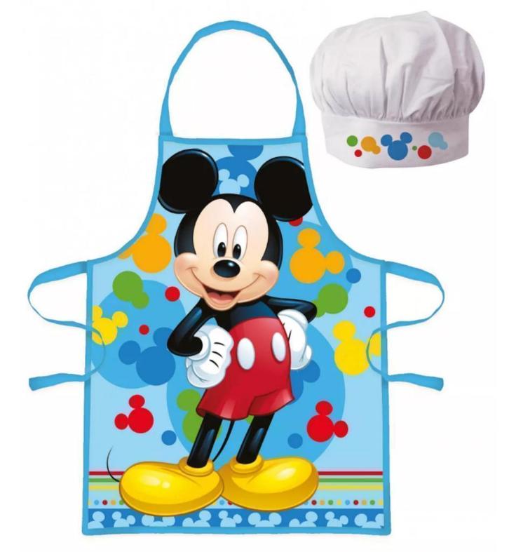Mickey Mouse Keukenschort - Kokskleding Disney, Kinderen en Baby's, Carnavalskleding en Verkleedspullen, Nieuw, Jongen, Ophalen of Verzenden