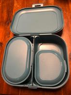 Nieuwe lunchbox / brooddoos met divider en 4 snackdoosjes, Vert, Enlèvement, Boîte, Neuf
