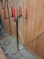 Handgesmeede kandelaar met 8 kaarsen, Ophalen