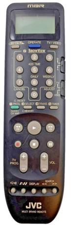 JVC MBR afstandsbediening Original VHS Video Videorecorder, Audio, Tv en Foto, Afstandsbedieningen, Verzenden, Zo goed als nieuw