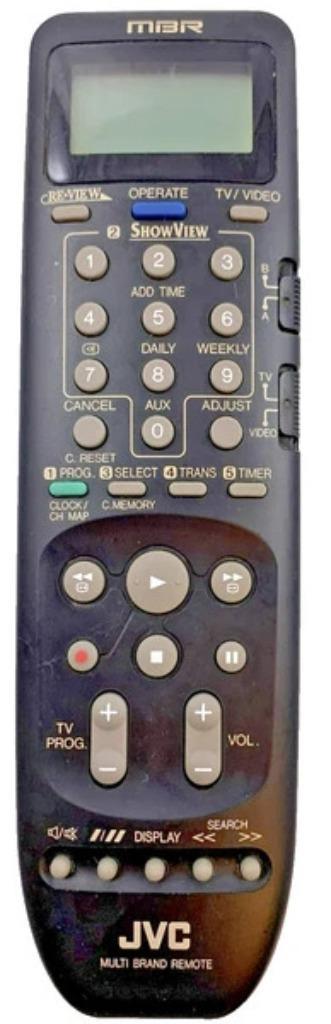 JVC MBR afstandsbediening Original VHS Video Videorecorder, Audio, Tv en Foto, Afstandsbedieningen, Zo goed als nieuw, Vhs, Verzenden