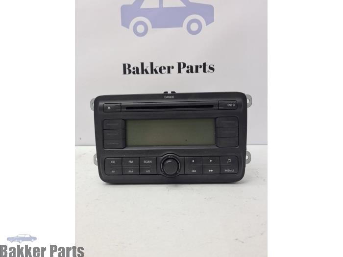 Radio/Lecteur CD d'un Skoda Fabia, -, -, 3 mois de garantie, Utilisé