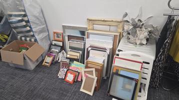 Partij fotolijsten beschikbaar voor biedingen