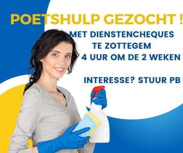 Poetshulp gezocht