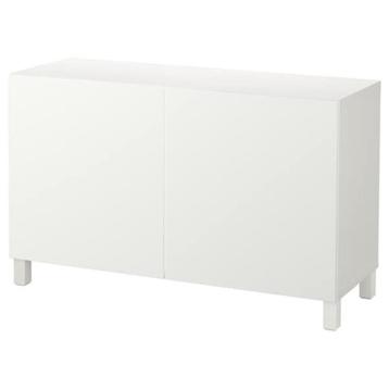 IKEA BESTÅ opberger met deuren – wit, LAPPVIKEN/STUBBARP beschikbaar voor biedingen