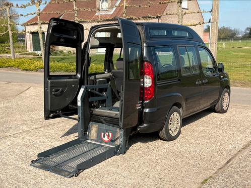 ♿️Fiat Doblo 1.9D Rolstoel Invalide Mindervalide TPMR, Auto's, Fiat, Bedrijf, Te koop, Doblo, Aangepast voor mindervaliden, Airbags