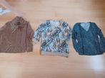 3 leuke truitjes in maat L (42) in zeer goede staat, Kleding | Dames, Blouses en Tunieken, Ophalen, Gedragen, Maat 42/44 (L), Blauw