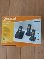 Siemens gigaset draadloze telefoon (3stuks), Telecommunicatie, Mobiele telefoons | Apple iPhone, Ophalen, Gebruikt