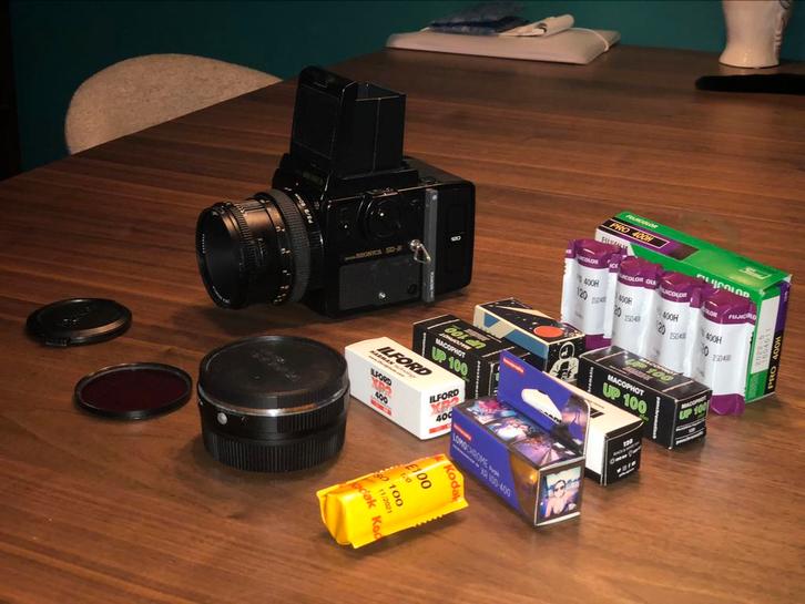 Zenza Bronica SQ-B 6x6 Medium Format Camera, Audio, Tv en Foto, Fotocamera's Analoog, Zo goed als nieuw, Ophalen of Verzenden