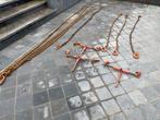 4 sprong /spankettingen en ratels / hijsketting, Doe-het-zelf en Bouw, Ophalen, Gebruikt