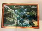 Atomium by night met stempel 'afgestempeld Atomium' ongelope, Verzamelen, Ophalen of Verzenden, 1980 tot heden, Ongelopen, Brussel (Gewest)
