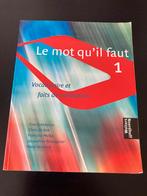 Le mot qu’il faut 1, Ophalen of Verzenden, Gelezen, Nederlands