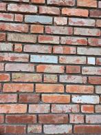 Mooie ouderwetse bakstenen. +/- 325 stuks.(pallet), Ophalen, Zo goed als nieuw, Bakstenen