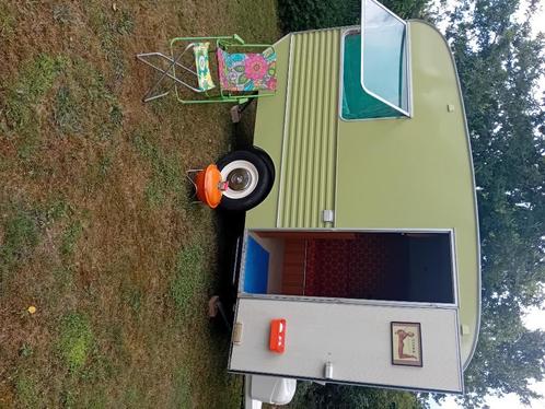 Caravan, Caravans en Kamperen, Caravans, Particulier, tot en met 4, 500 - 750 kg, Overige, Overige merken, Frans bed, Omvormbare zithoek