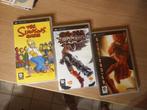 Psp Sony games x3, Gebruikt, Ophalen of Verzenden, PSP