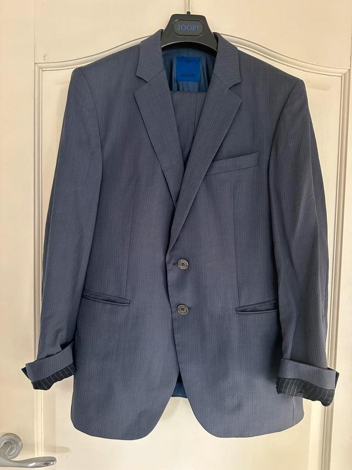 Kostuum Joop!, Kleding | Heren, Kostuums en vesten, Zo goed als nieuw, Maat 48/50 (M), Blauw, Verzenden