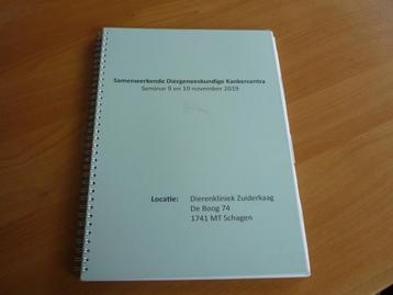 Gratis Seminar Samenwerkende Diergeneeskundige Kankercentra beschikbaar voor biedingen