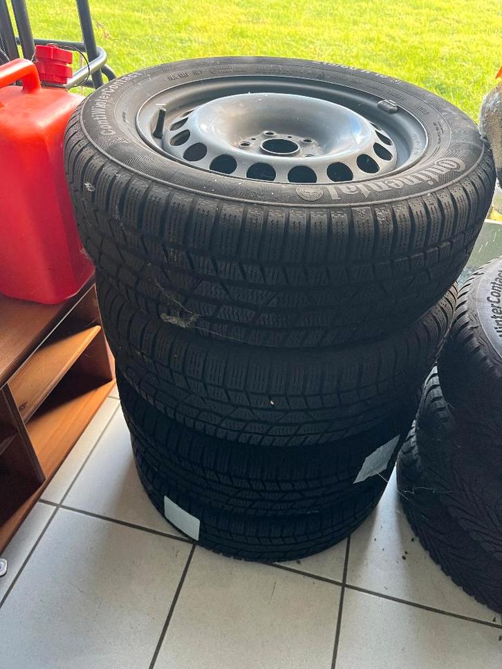 winterbanden 215/60R16 99H - VWAG Velgen ET41 VW Passat, Auto-onderdelen, Banden en Velgen, Banden en Velgen, Winterbanden, 16 inch