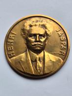 Henri Jaspar Médaille en bronze 6 cm Devreese, Enlèvement ou Envoi