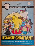 Jommeke Le singe chantant 1961 Jef Nys Gil et Jo, Eén stripboek, Ophalen of Verzenden, Gelezen, Jef Nys