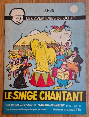 Jommeke Le singe chantant 1961 Jef Nys Gil et Jo beschikbaar voor biedingen