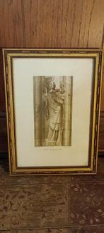 Religieuze gravure, 16x26, n151, Antiek en Kunst, Ophalen