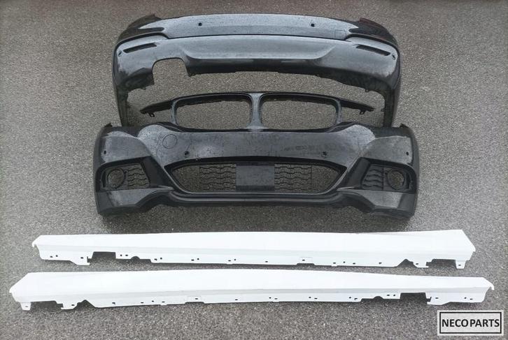 BMW 3 SERIE GT F34 M PAKKET BUMPER ZIJSKIRTS ORIGINEEL, Auto-onderdelen, Carrosserie, Achterklep, BMW, Achter, Gebruikt, Ophalen of Verzenden