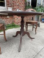 table ronde authentique, Maison & Meubles, Tables | Tables de salon, Rond, 50 à 100 cm, Enlèvement, Utilisé