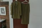 Dames Kostuum Colbert + Pantalon Maat 40 Merk Sao Paulo, Kleding | Dames, Maat 38/40 (M), Kostuum of Pak, Geel, Ophalen of Verzenden