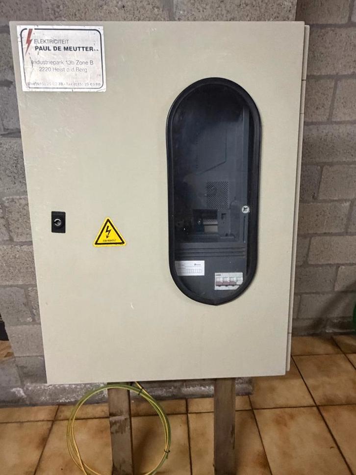 Werfkast 230 + 400V, Doe-het-zelf en Bouw, Elektriciteit en Kabels, Overige typen, Ophalen