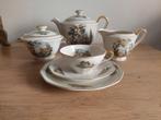 Service à café et dessert en porcelaine de Baudour, Antiek en Kunst, Antiek | Servies compleet, Ophalen