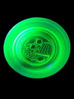 Plat Art Déco en uranium ou en vert Anna, Enlèvement ou Envoi