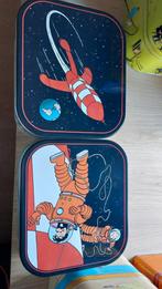 2 boites delacre Tintin sur la lune, Ophalen, Zo goed als nieuw