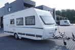 Prachtige 6pers.Dethleffs met mover, airco, voortent, fietsr, Caravans en Kamperen, Dwars-stapelbed, Mover, Bedrijf, Dethleffs