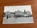Postkaart Leuven : De statie -1918, Verzamelen, Verzenden, Voor 1920, Gelopen, Vlaams-Brabant